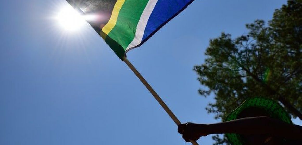 South African Flag Smaller