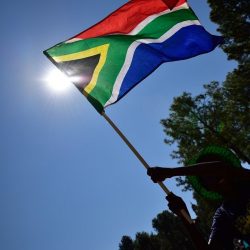 South African Flag Smaller