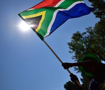 South African Flag Smaller
